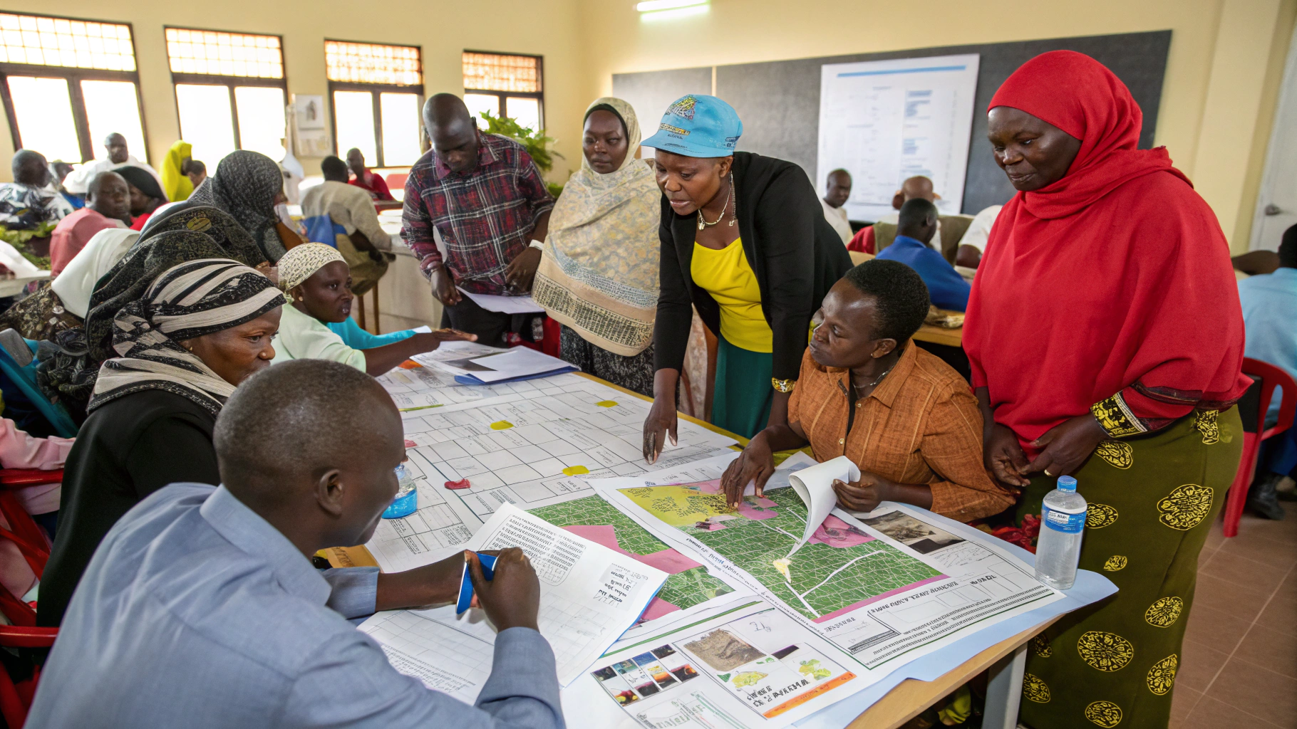 Community engagement workshop for local development